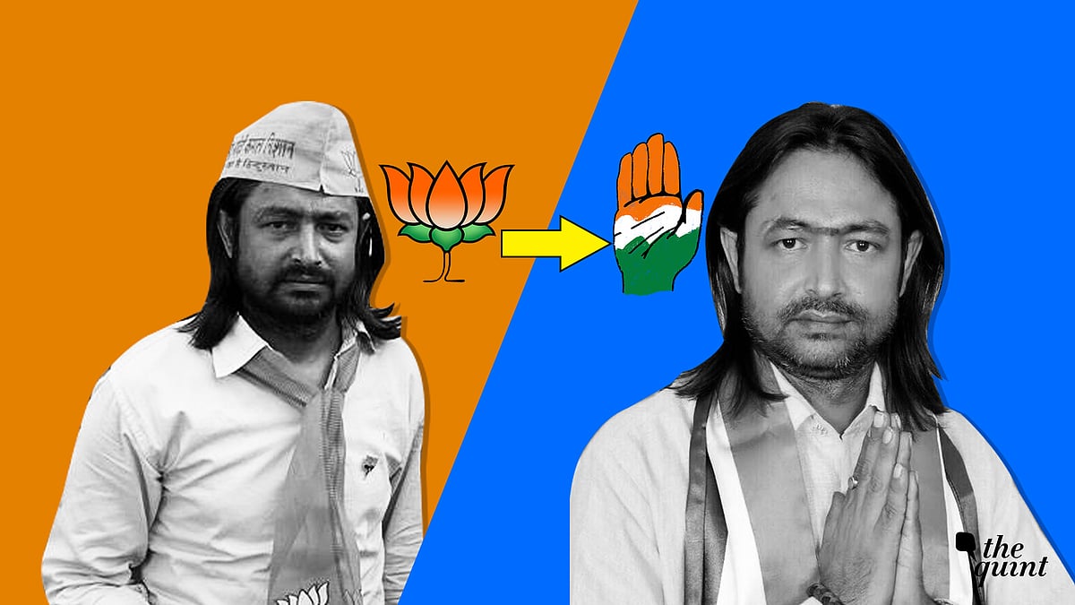 Vinay Shadeja used to be a BJP supporter. Disillusioned, he has joined the Congress. Image used for 