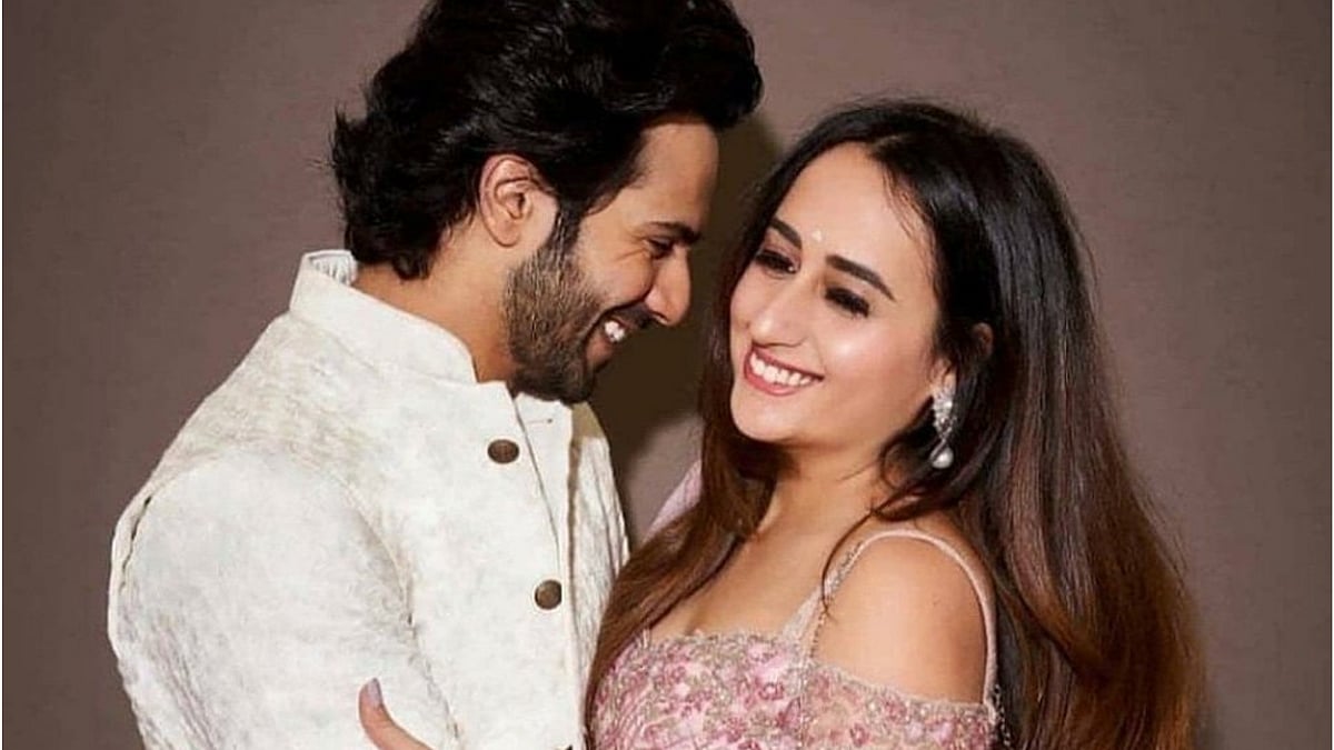 Varun Dhawan and long-time girlfriend Natasha Dalal.