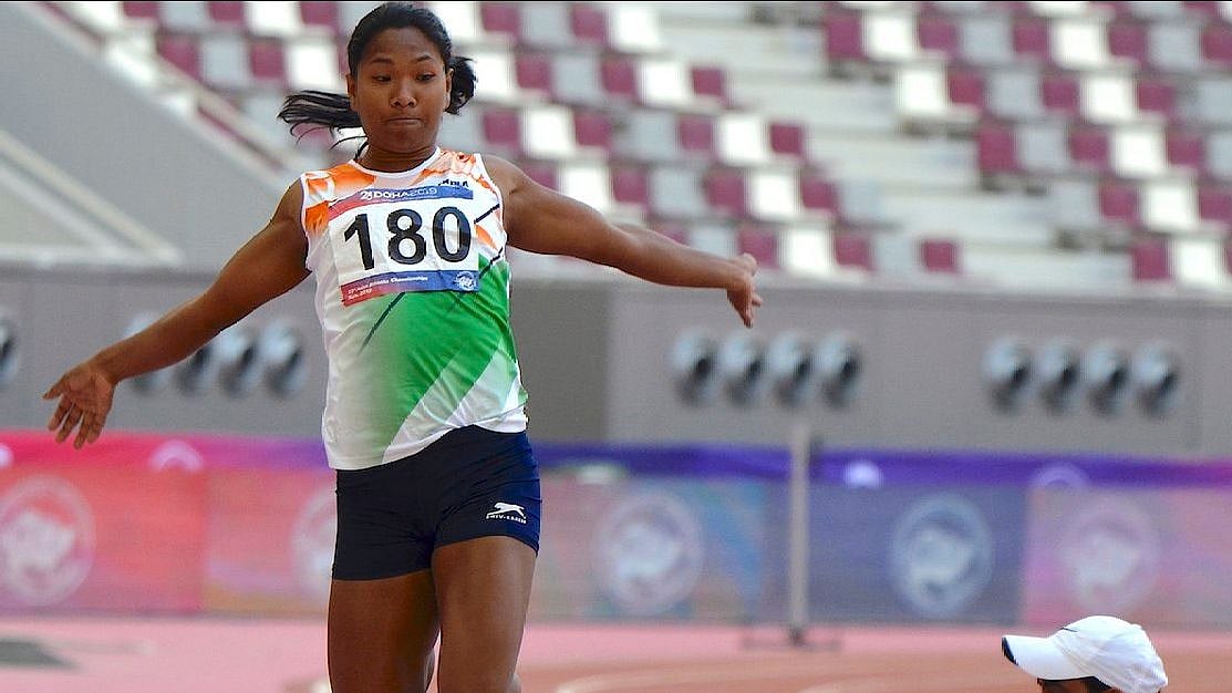 The 22-year-old Barman logged 5993 aggregate points from the seven events to finish second.
