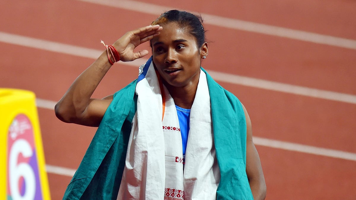Asian Games 2018: Hima Das won the silver in the 400m event&nbsp;