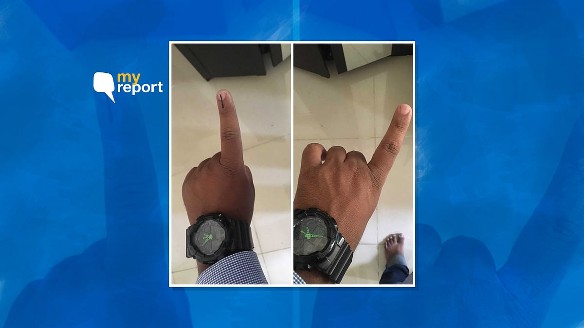 My polling booth was at ZP Primary School Kirkatwadi, Khadakwasla.