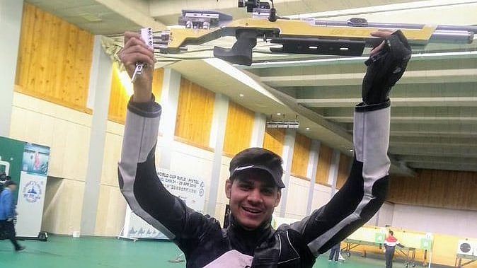 Divyansh Singh Panwar secured the India’s fourth Olympic quota place in shooting by winning a silver in the ISSF World Cup.