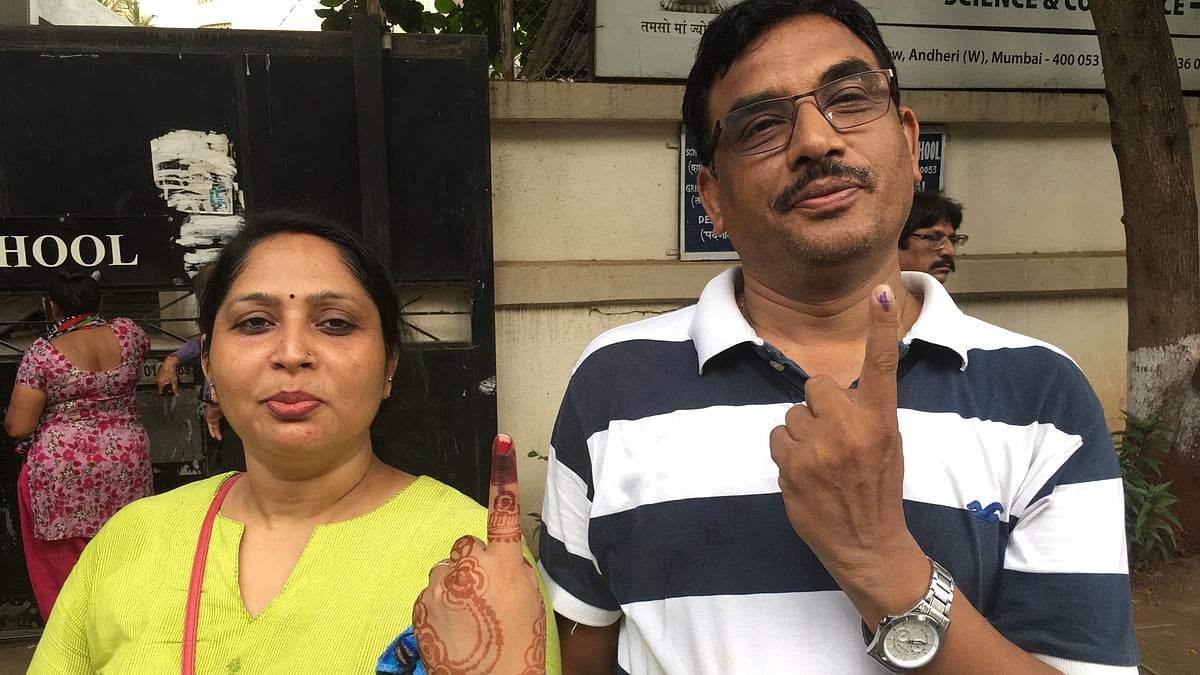Mumbaikars cast their votes on 29 April.