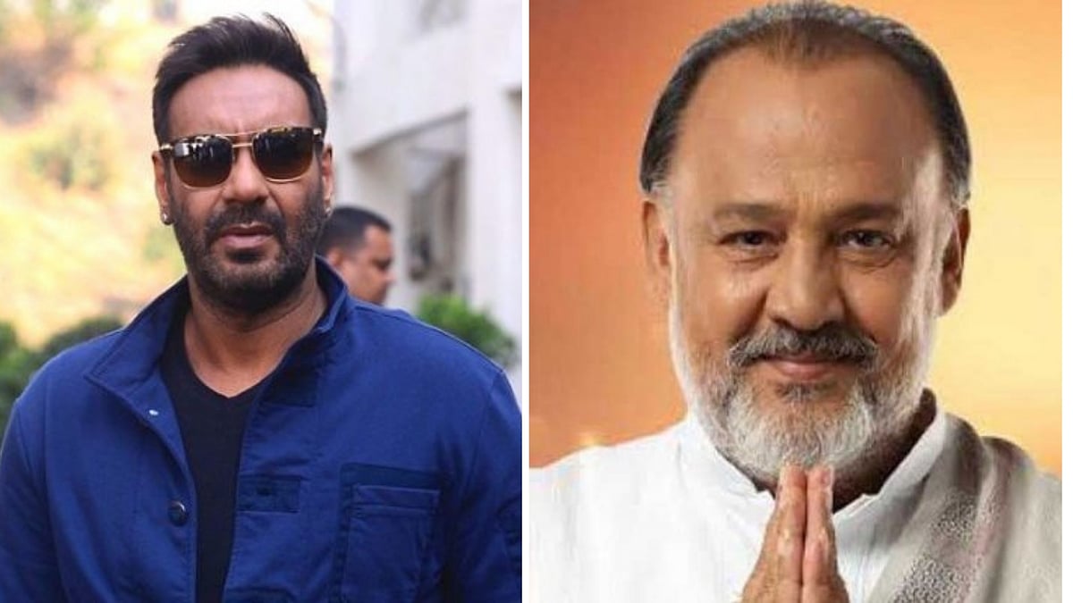 Ajay Devgn is working with Alok Nath in <i>De De Pyaar De</i>.