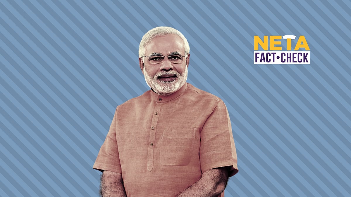 PM Modi made several claims, ranging from the terrorism in Kashmir to employment generation in the country.