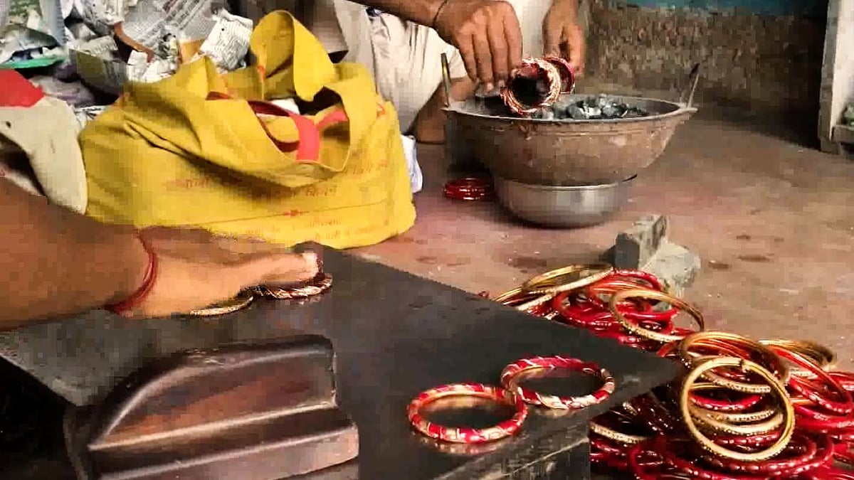 The people from the Laheri caste have a famed legacy of ‘lahthi’ work.
