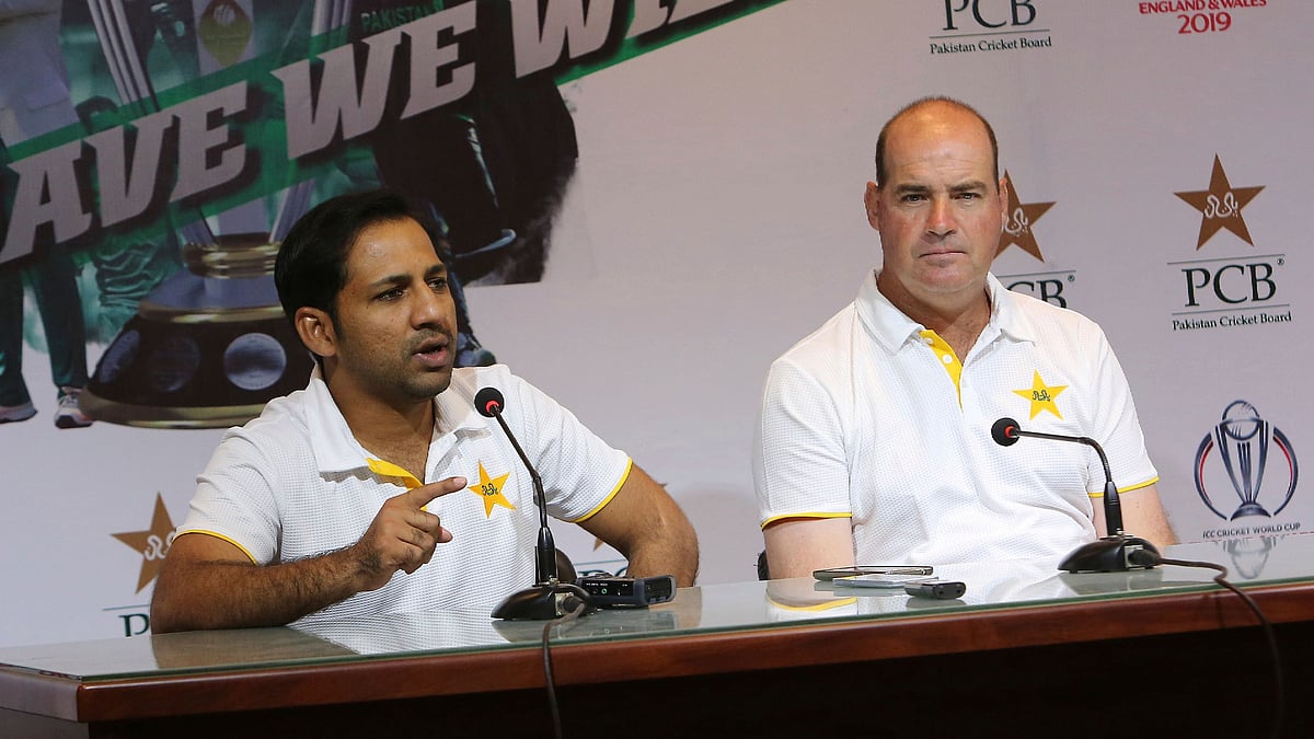 Pakistan’s cricket team captain Sarfraz Ahmed.