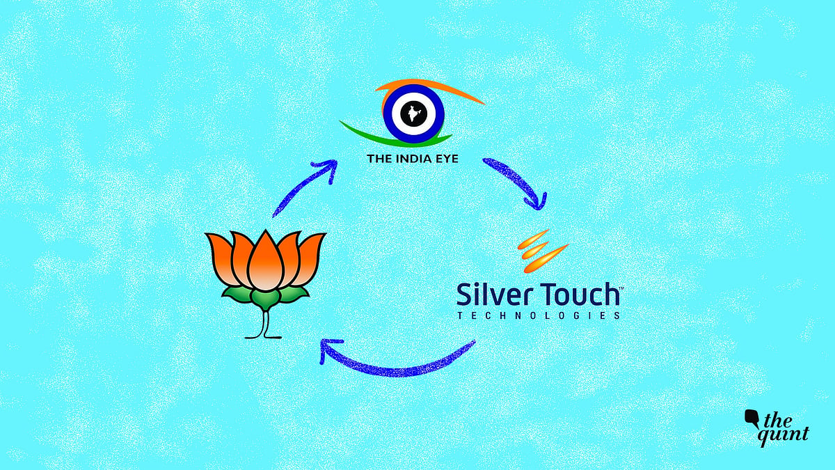 Facebook took down The India Eye’s page, which it said was linked to IT firm Silver Touch – creator of the NaMo app.