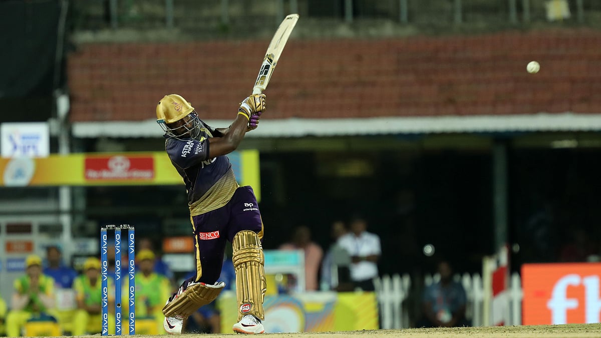 Andre Russell scored a 44-Ball 50 for Kolkata Knight Riders at the Chepauk on Tuesday. 