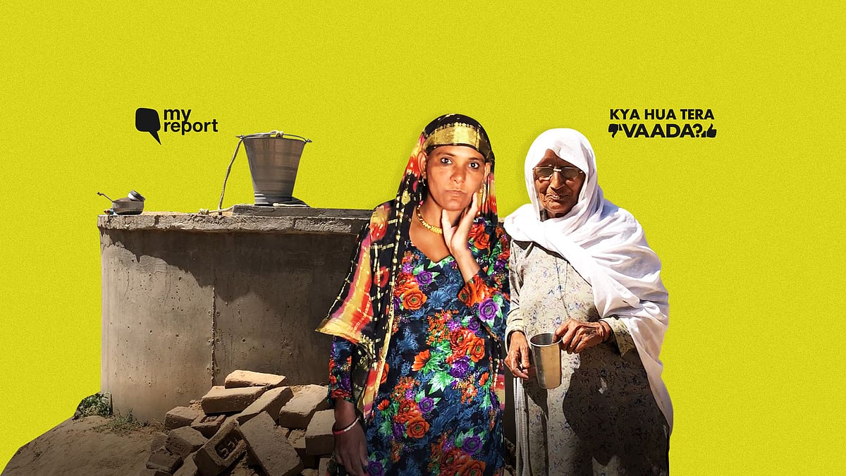 Despite the promise of regular supply, residents of Nuh district in Haryana have to pay Rs 3,000 per month for water.