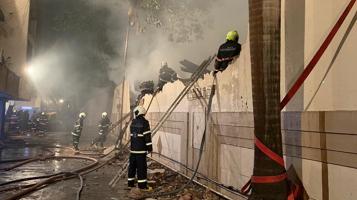 The cause of the fire is yet to be ascertained.