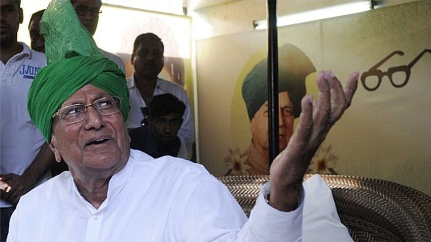 Former Haryana CM Om Prakash Chautala. 