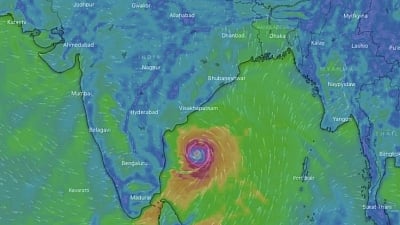 Cyclone Fani. (Photo: IANS/PIB)