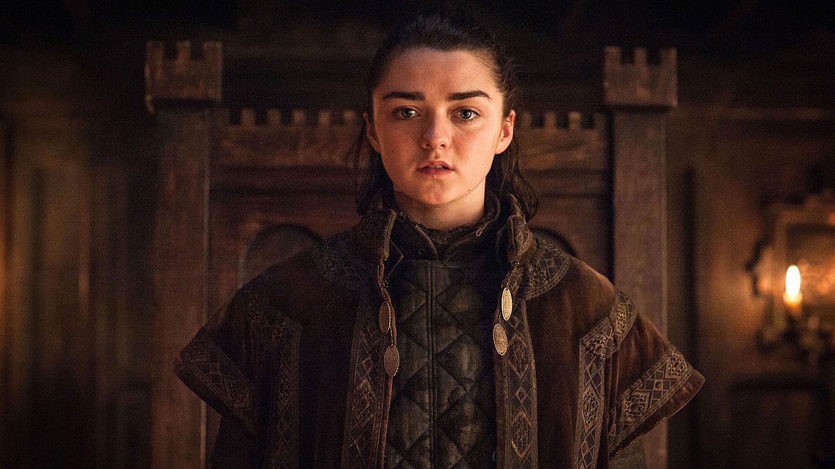 Arya Stark from Season 7 of Game of Thrones
