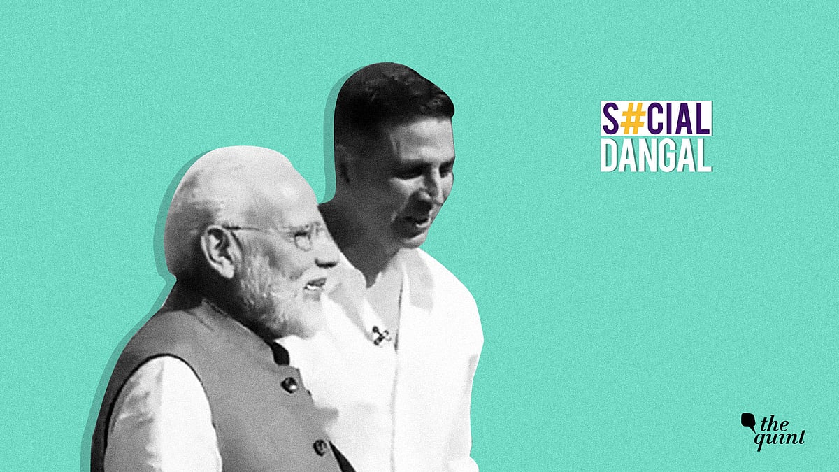 Akshay Kumar and Narendra Modi were in a ‘non political’ conversation.&nbsp;
