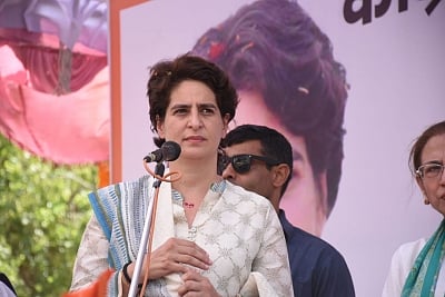 Congress General Secretary (Uttar Pradesh East) Priyanka Gandhi Vadra. (Photo: IANS)