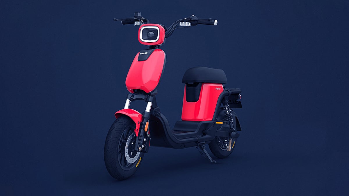 The Himo T1 is a regular-looking electric bike.