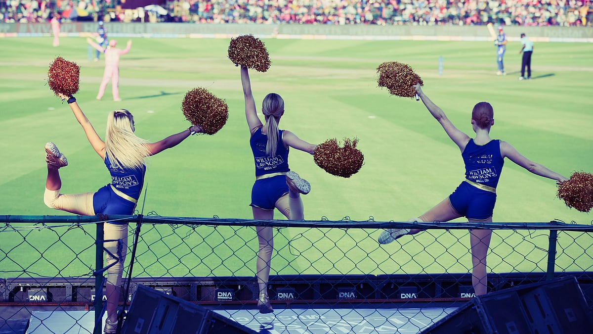 IPL cheerleaders at a recent match during IPL 2019. 