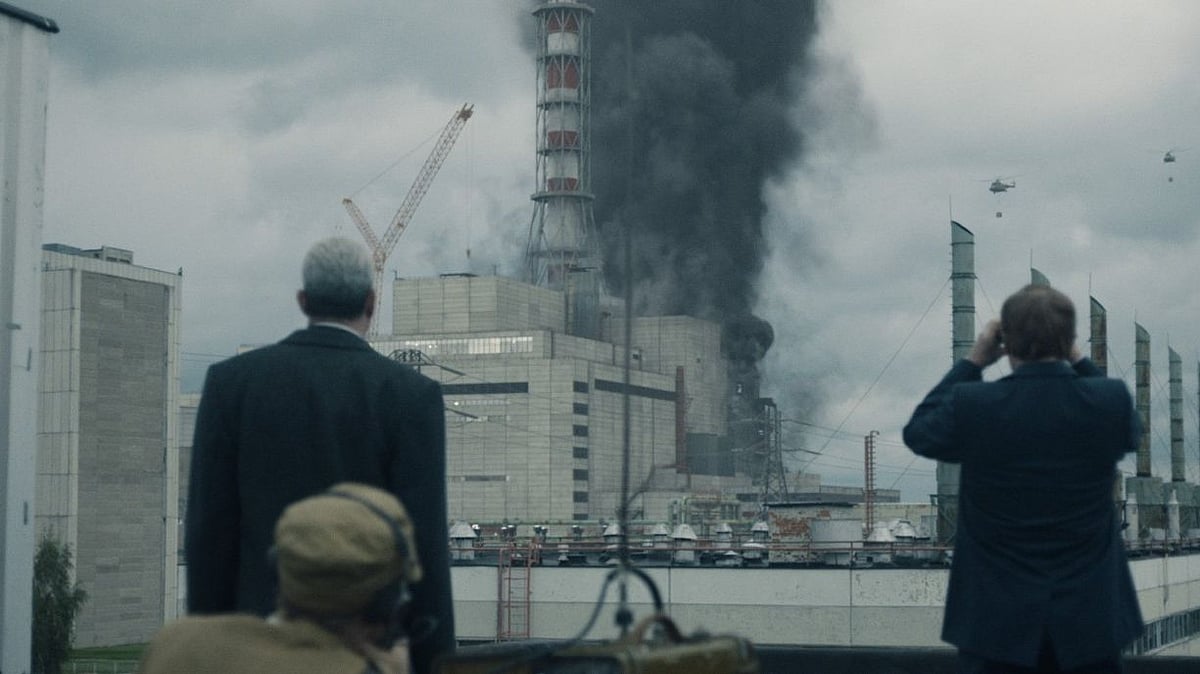 A still from the series Chernobyl.