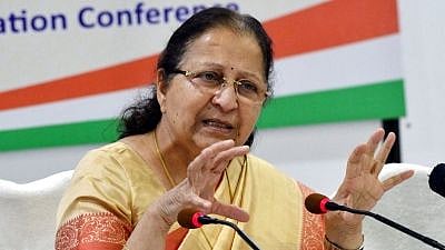 File image of outgoing Lok Sabha speaker and BJP MP Sumitra Mahajan.