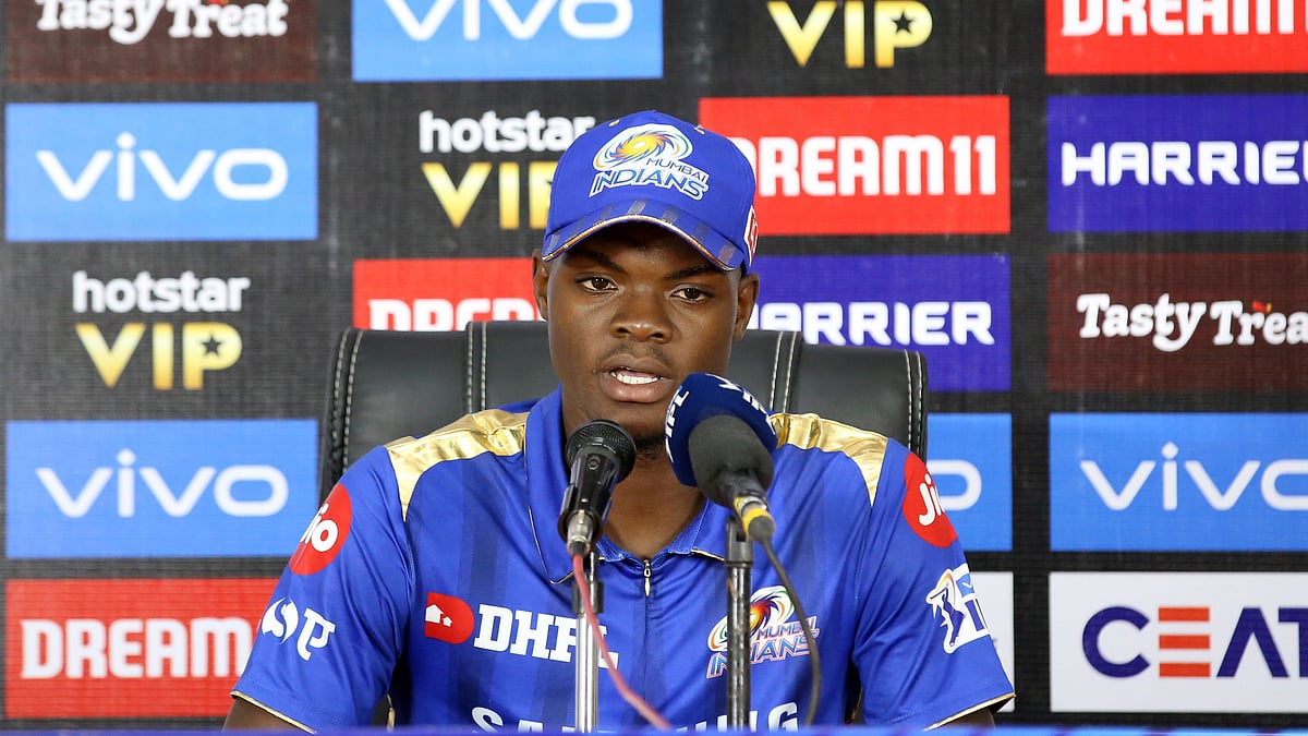 Alzarri Joseph’s rare feat helped Mumbai Indians register a 40-run win over Sunrisers Hyderabad in a low-scoring game.