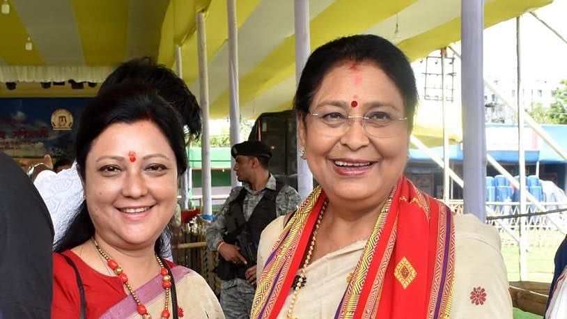 Queen Ojha (left) and Bobbeeta Sharma are facing off for the Guwahati seat. 