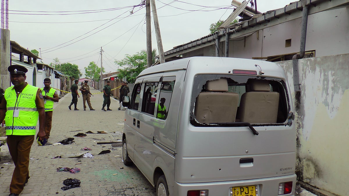 The Sri Lankan security forces said they were on high alert.
