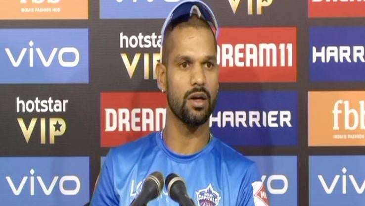 Shikhar Dhawan has been the batting mainstay for Delhi Capitals this season. 