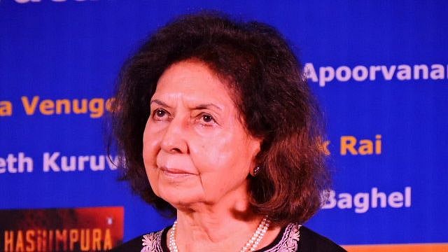 Author Nayantara Sahgal was conferred with the first Bhai Vaidya Smruti Gaurav Puraskar in Pune.