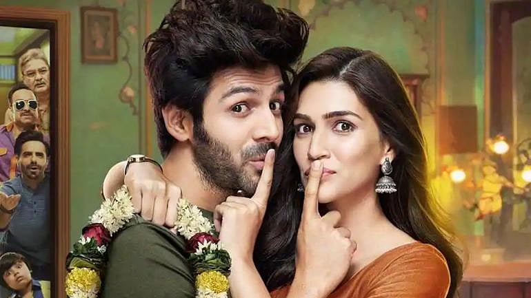 A still from <i>Luka Chuppi</i>.