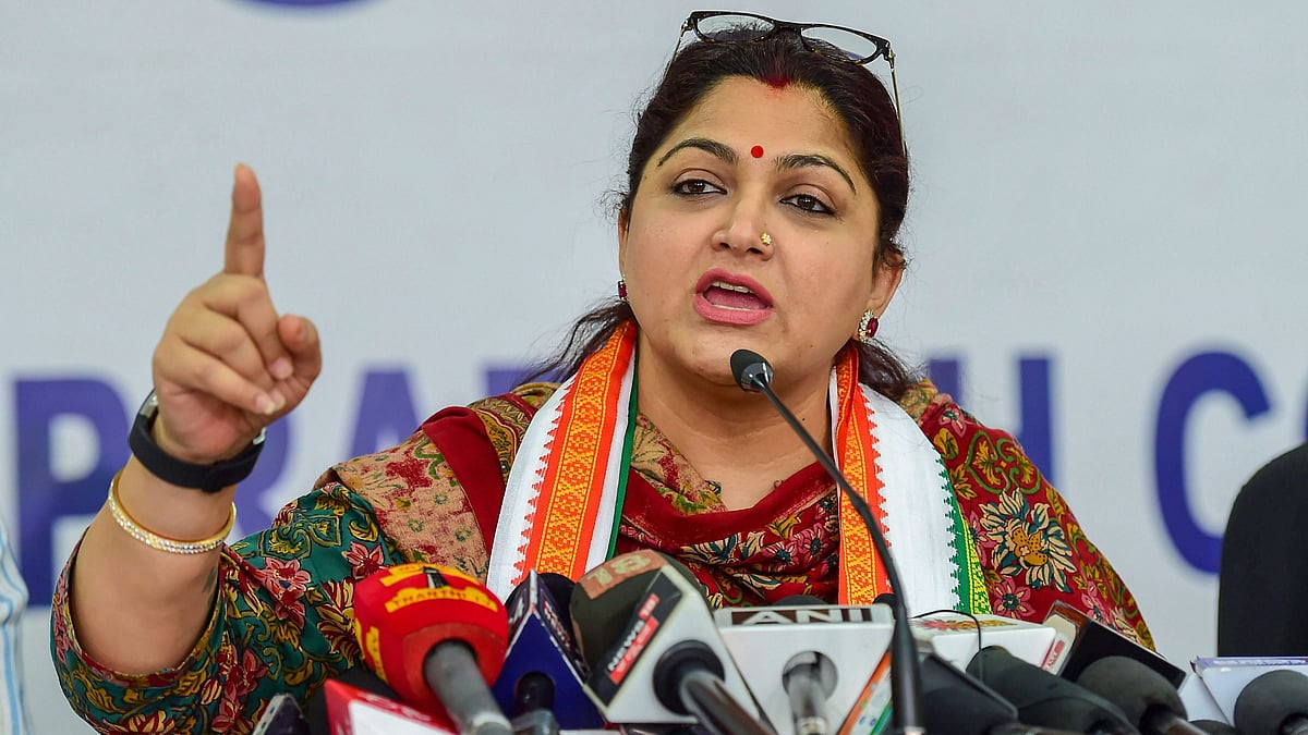 <div class="paragraphs"><p> Khushbu Sundar. </p></div>