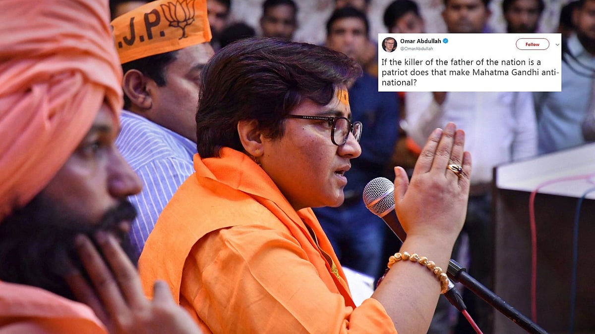 Bhopal Lok Sabha candidate Pragya Singh Thakur.