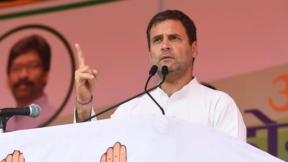 Congress President Rahul Gandhi in a file photo.