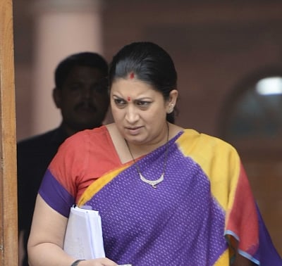 Smriti Irani. (File Photo: IANS)
