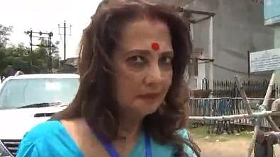 Trinamool Congress’ Asansol candidate Moon Moon Sen.