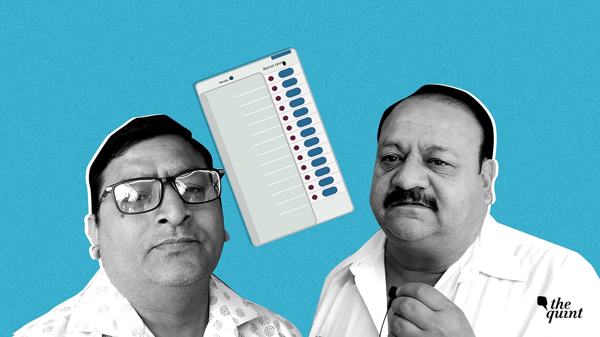 We stumbled upon ‘Democracy on Wheels’ in Vivek Vihar, to find out how the EC officers are creating awareness.