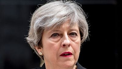 British Prime Minister Theresa May. 
