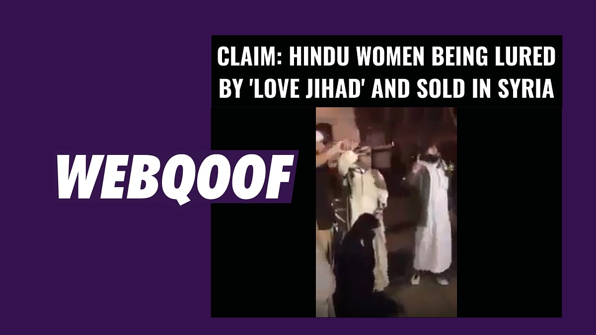 Viral Video Fact Check: The video is not from Syria, and neither is it that of an actual sex slave auction