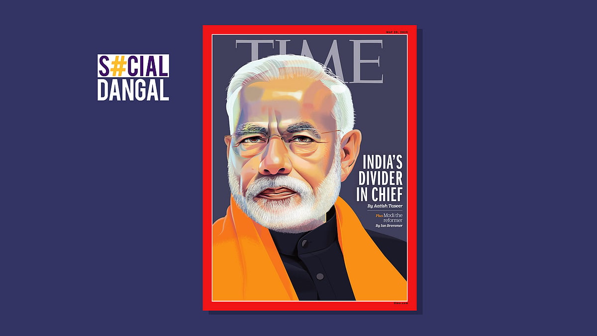 The cover of TIME Magazine called Modi ‘India’s Divider In Chief’. 
