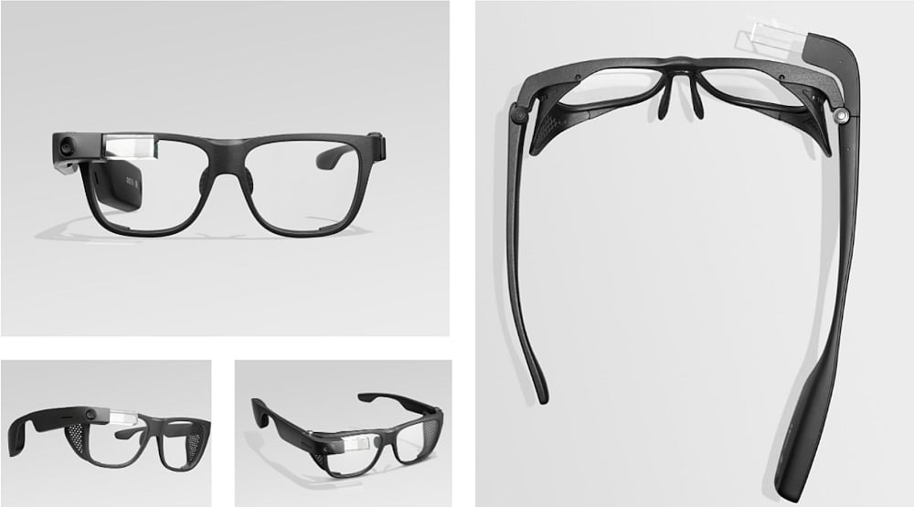 This is the second generation of the Google Glass Enterprise Edition.