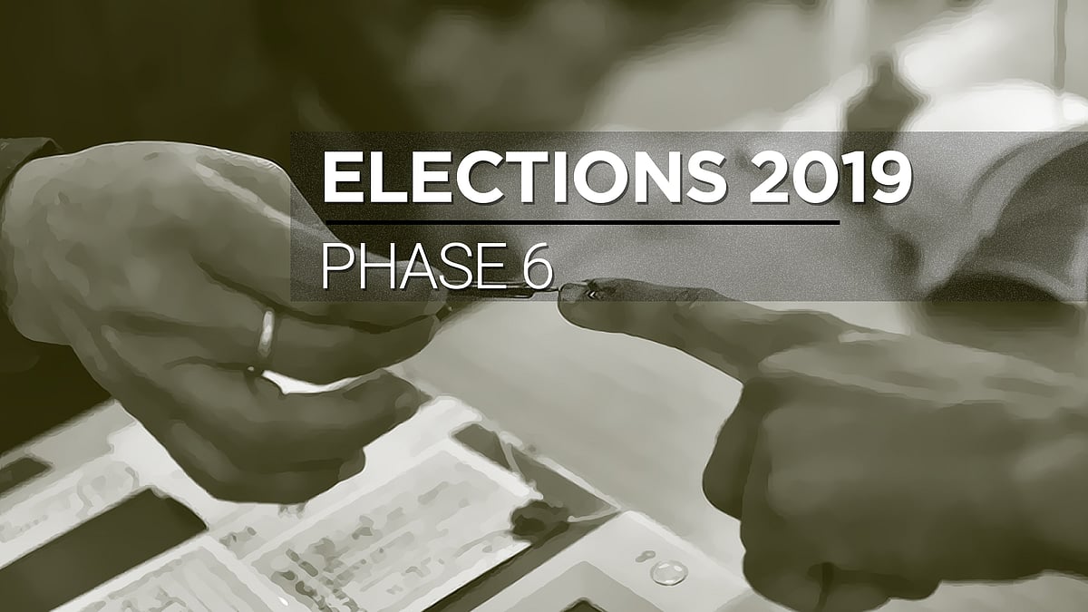 .Key stats of Lok Sabha Polls Phase 6