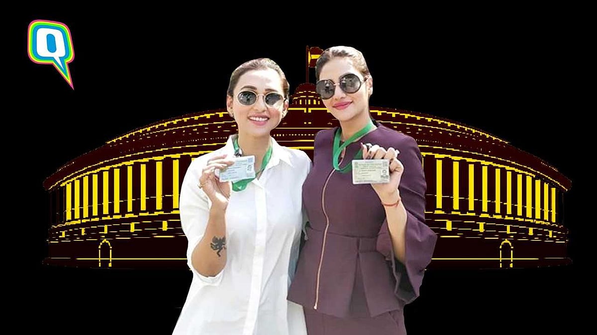 MPs Mimi Chakraborty and Nusrat Jahan