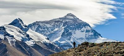Mount Everest. (Xinhua/Bai Yu/IANS)