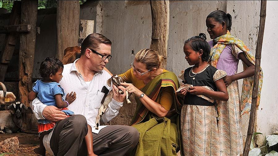 Stephen Baldwin as Australian missionary Graham Staines in <i>The Least of These: The Graham Staines Story</i>.