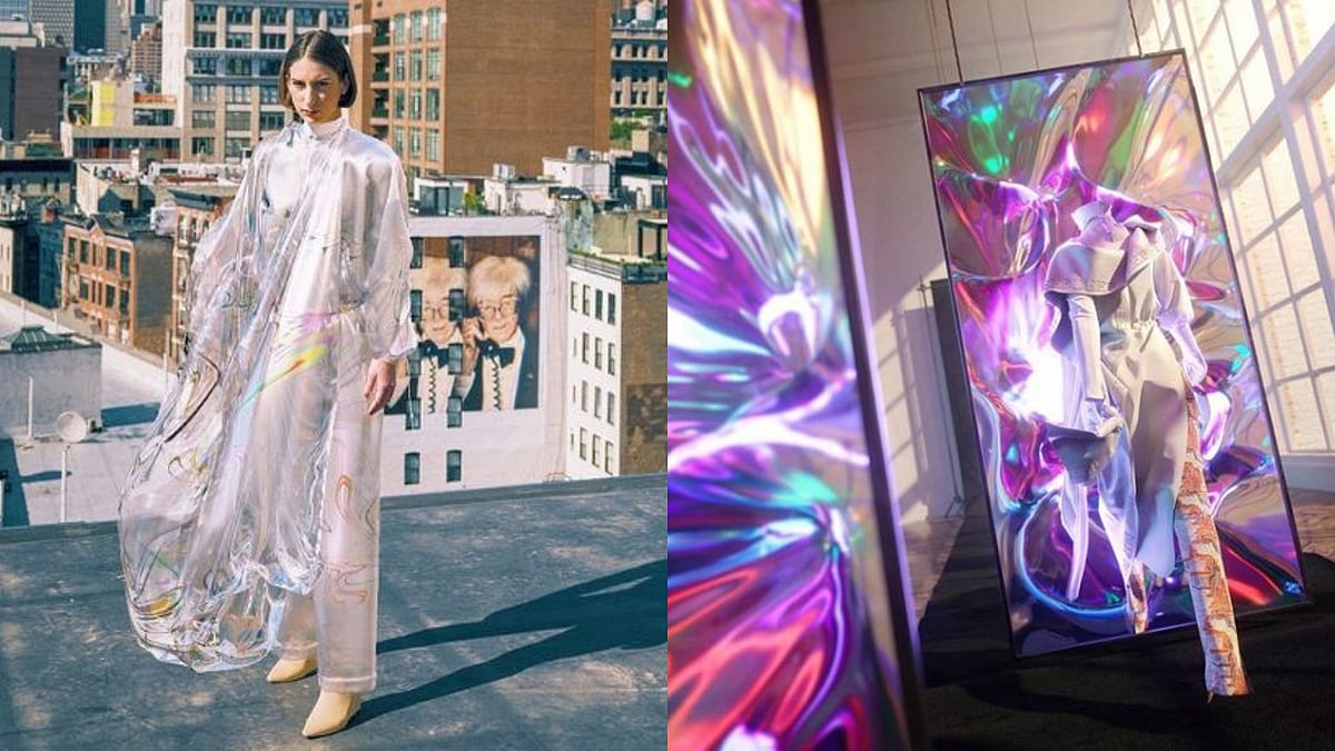 World’s first ‘digital dress’ was auctioned and sold for $9,500 USD.