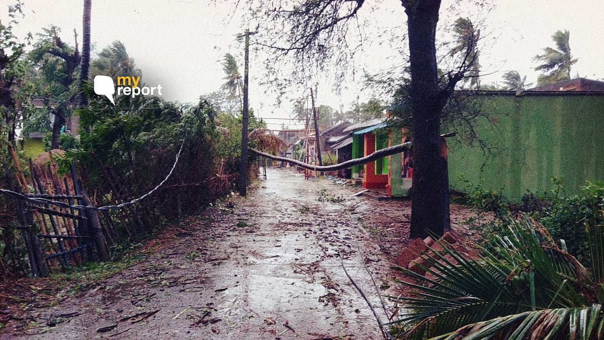 Alaidiha village in Khurda district waterlogged due to heavy rain.&nbsp;