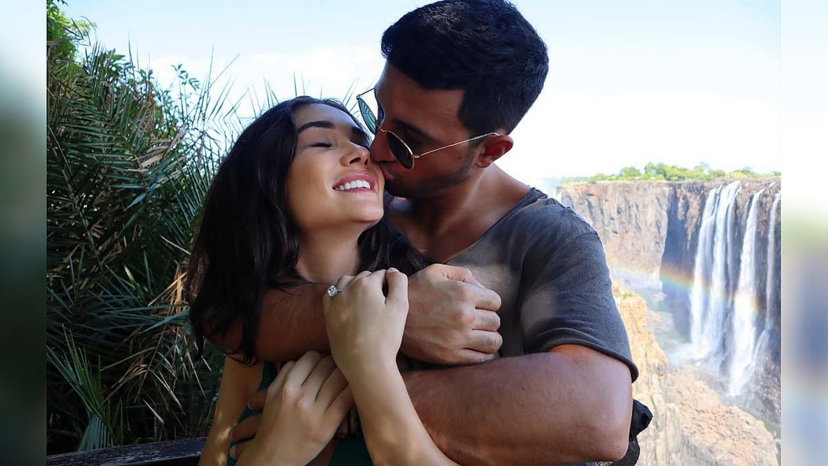 Amy Jackson and George Panayiotou announced their engagement in January 2019.