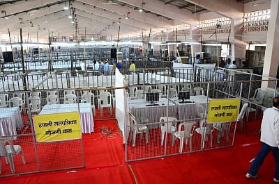 Poll counting center. (File Photo: IANS)