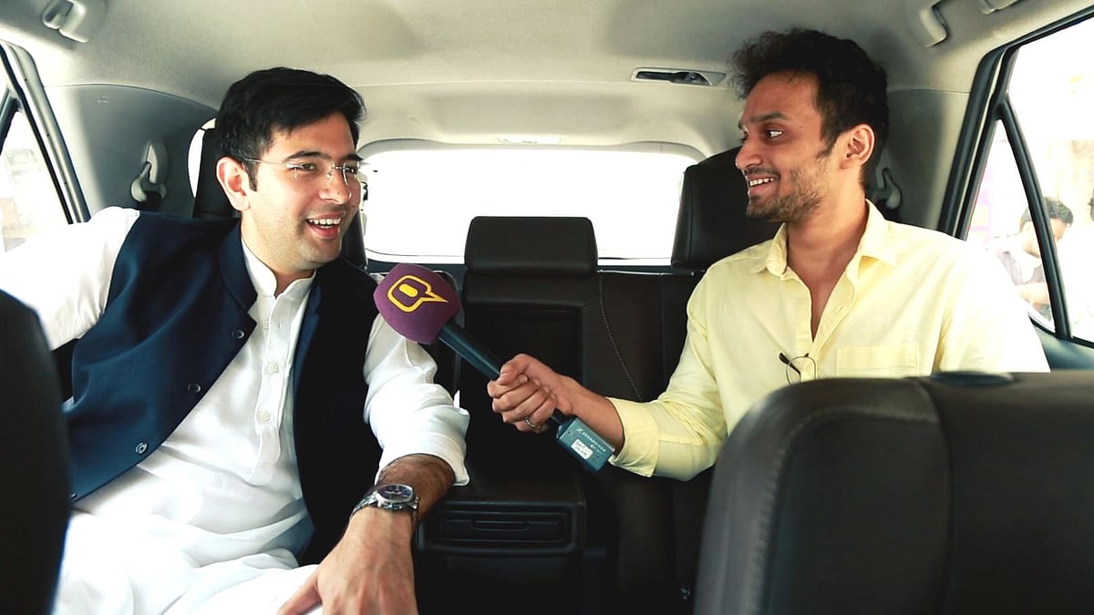 In a politically non-political interview, the 30 year-old talks about his journey from being a CA to a full-time politician, his opponents, the Congress and PM Modi.