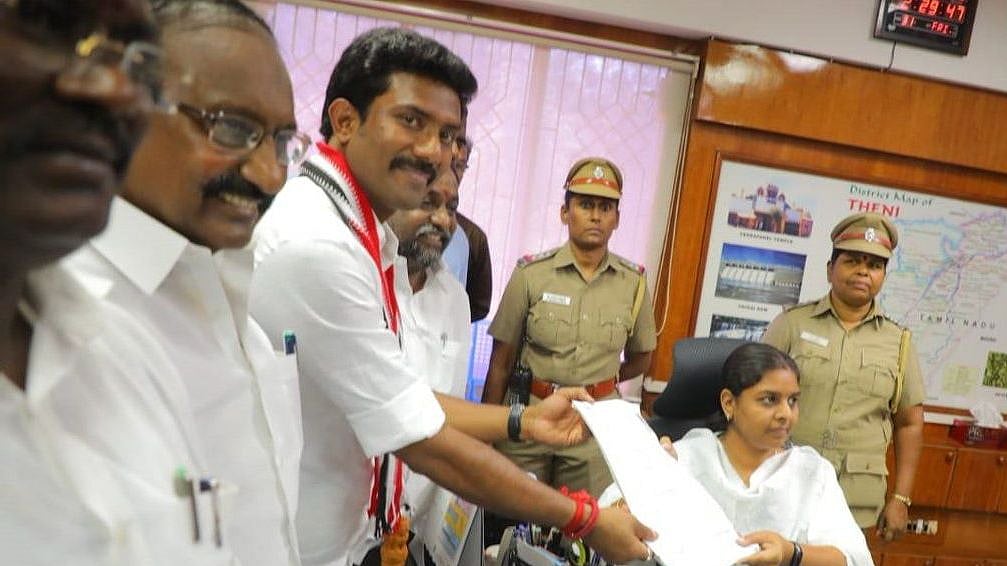 TN Deputy Chief Minister O Panneerselvam’s son Ravindranath Kumar doesn’t get a position in Modi’s cabinet.